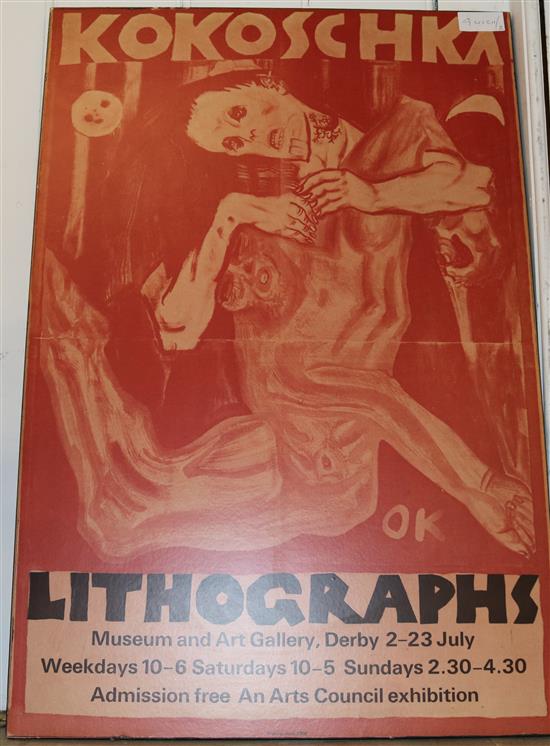 An Oscar Kokoschka style poster